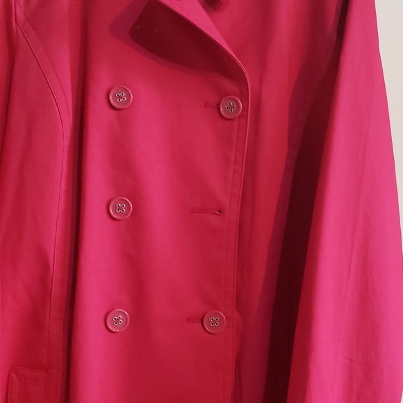 NWT short trench coat XL - Picture 5 of 8